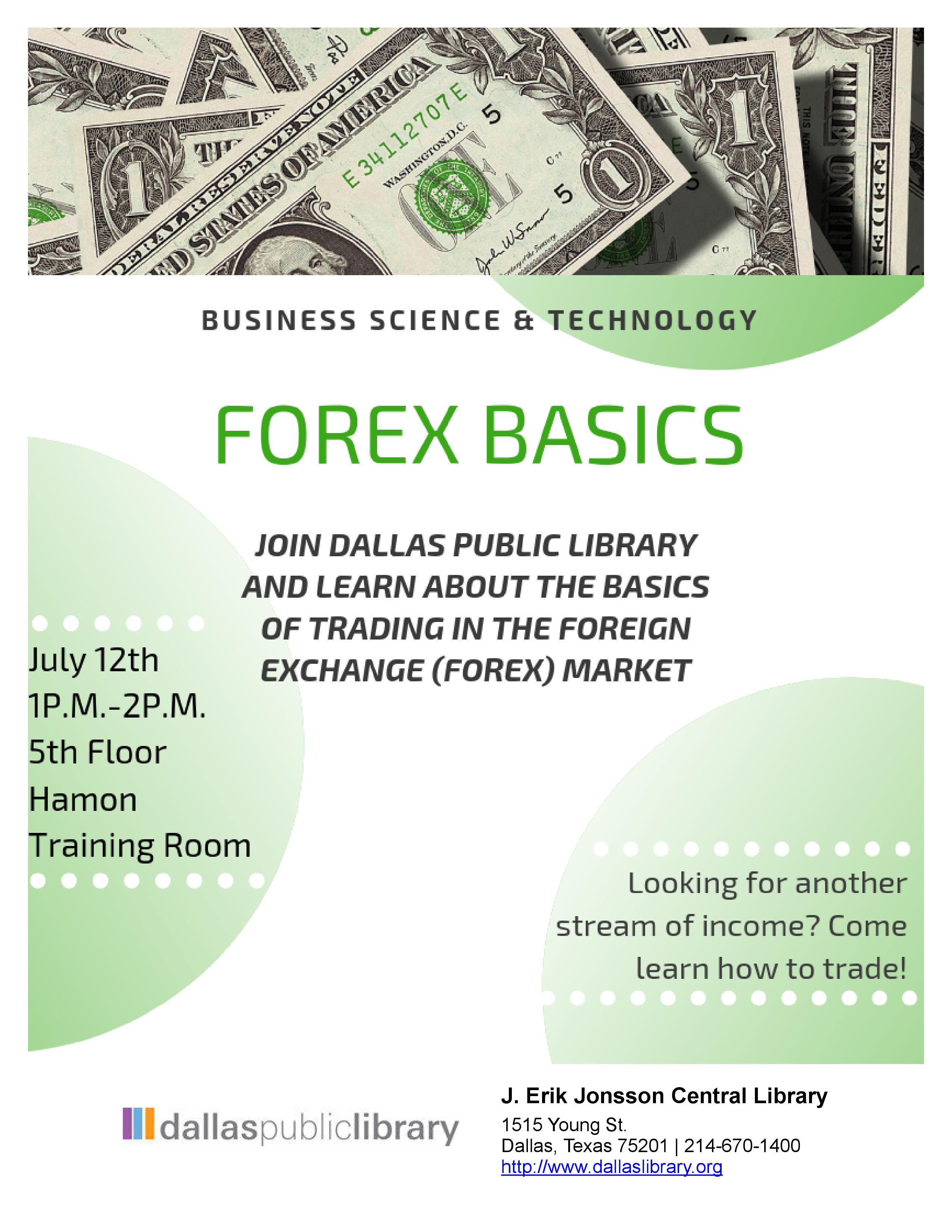 forex training flyers